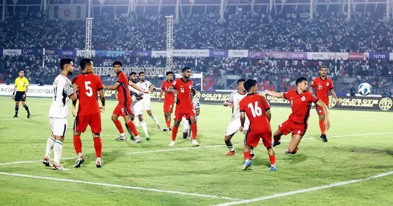 এশিয়ান কাপ বাছাইয়ে সিঙ্গাপুরের কাছে ২-১ গোলে হার বাংলাদেশের